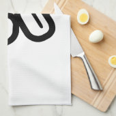 Laos / Laos Number 8 / 8 / ໘ (Bad/Paet) Laotiaans Theedoek (Quarter Fold)