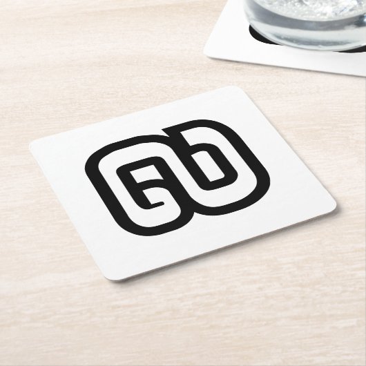 Laos / Laos Number Nine / 9 / ໙ (Kao/Gao) Laotiaan Kartonnen Onderzetters (Schuin)