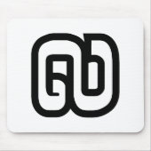 Laos / Laos Number Nine / 9 / ໙ (Kao/Gao) Laotiaan Muismat (Voorkant)