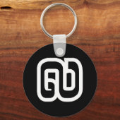 Laos / Laos Number Nine / 9 / ໙ (Kao/Gao) Laotiaan Sleutelhanger (Voorkant)