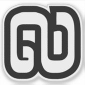 Laos / Laos Number Nine / 9 / ໙ (Kao/Gao) Laotiaan Sticker (Voorkant)