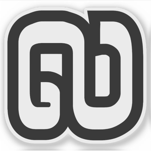 Laos / Laos Number Nine / 9 / ໙ (Kao/Gao) Laotiaan Sticker (Voorkant)