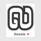 Laos / Laos Number Nine / 9 / ໙ (Kao/Gao) Laotiaan Sticker (Vel)