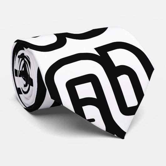 Laos / Laos Number Nine / 9 / ໙ (Kao/Gao) Laotiaan Stropdas (Opgerold)