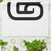 Laos / Laos Number Nine / 9 / ໙ (Kao/Gao) Laotiaan Theedoek (Gevouwen)