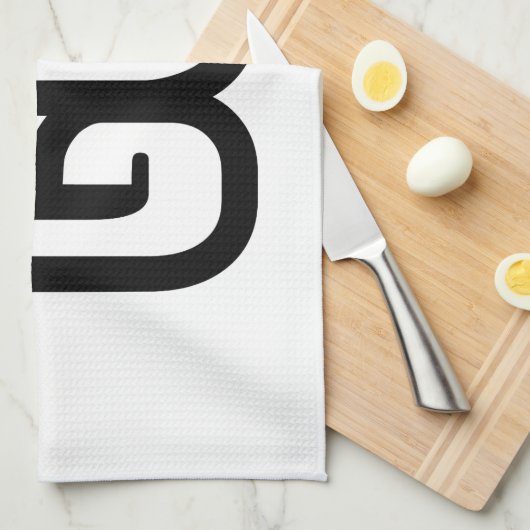 Laos / Laos Number Nine / 9 / ໙ (Kao/Gao) Laotiaan Theedoek (Quarter Fold)