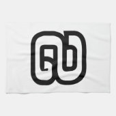 Laos / Laos Number Nine / 9 / ໙ (Kao/Gao) Laotiaan Theedoek (Horizontaal)