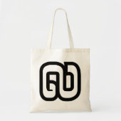 Laos / Laos Number Nine / 9 / ໙ (Kao/Gao) Laotiaan Tote Bag (Voorkant)