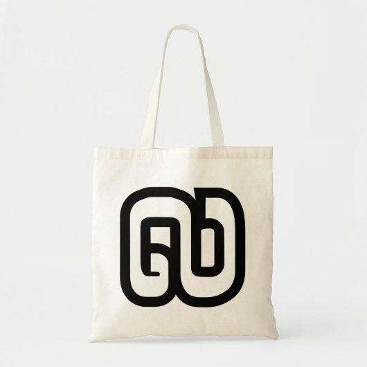 Laos / Laos Number Nine / 9 / ໙ (Kao/Gao) Laotiaan Tote Bag (Voorkant)