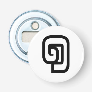 Laos / Laos Nummer 1 / 1 / ໑ (Nung/Nueng) Laotiaan Button Flesopener