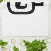 Laos / Laos Nummer 1 / 1 / ໑ (Nung/Nueng) Laotiaan Theedoek (Gevouwen)