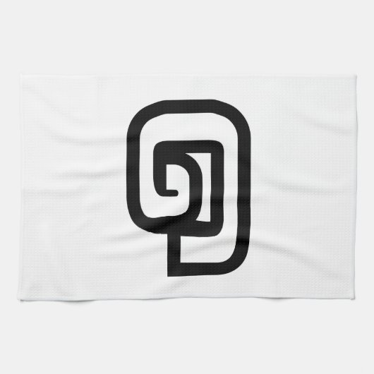 Laos / Laos Nummer 1 / 1 / ໑ (Nung/Nueng) Laotiaan Theedoek (Horizontaal)