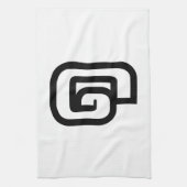 Laos / Laos Nummer 1 / 1 / ໑ (Nung/Nueng) Laotiaan Theedoek (Verticaal)