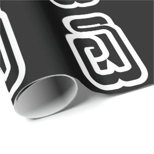 Laos / Laos Nummer 6 / 6 / ໖ (Ho/Hok) Laotiaans Cadeaupapier