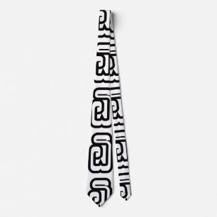 Laos / Laos Nummer 6 / 6 / ໖ (Ho/Hok) Laotiaans Stropdas