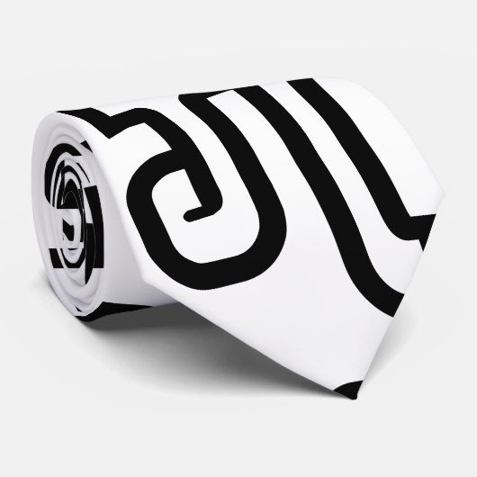 Laos / Laos Nummer 7 / 7 / ໗ (Jet/Chet) Laotiaans Stropdas (Opgerold)