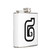 Laos / Laos Nummer twee / 2 / ໒ (Song) Laotiaans Heupfles (Rechts)