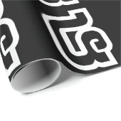 Laos / Laos Nummer vier / 4 / ໔ (zie/Si) Laotiaans Cadeaupapier (Rol Hoek)