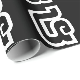 Laos / Laos Nummer vier / 4 / ໔ (zie/Si) Laotiaans Cadeaupapier