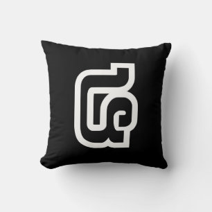 Laos / Laos Nummer vier / 4 / ໔ (zie/Si) Laotiaans Kussen