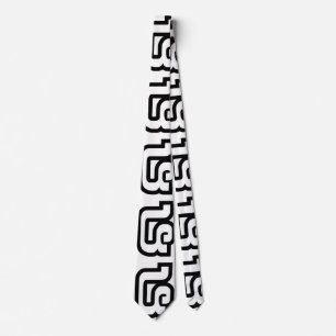 Laos / Laos Nummer vier / 4 / ໔ (zie/Si) Laotiaans Stropdas