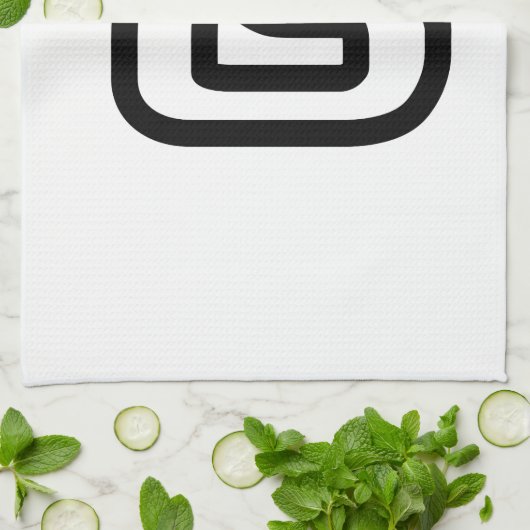 Laos / Laos Nummer vier / 4 / ໔ (zie/Si) Laotiaans Theedoek (Gevouwen)