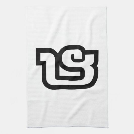 Laos / Laos Nummer vier / 4 / ໔ (zie/Si) Laotiaans Theedoek (Verticaal)