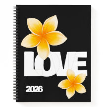 Laos Liefde Frangipani Bloem Wit op Zwart