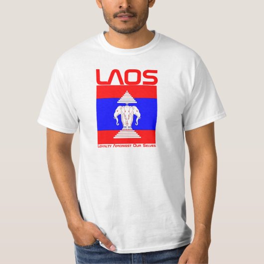 Laos Loyalty 2 T-shirt (Voorkant)