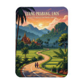 Laos Luang Prabang Reizen Magneet (Verticaal)