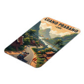 Laos Luang Prabang Reizen Magneet (Linkerzijde)