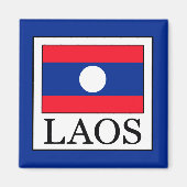 Laos Magneet (Voorkant)