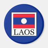 Laos Magneet (Voorkant)