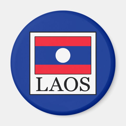 Laos Magneet (Voorkant)