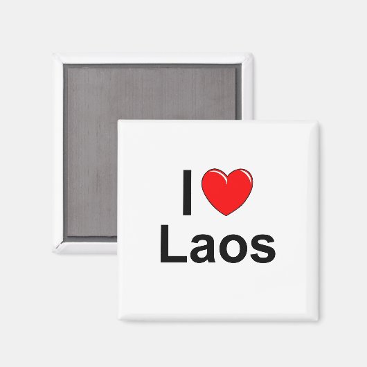 Laos Magneet (Voorkant / Achterkant)