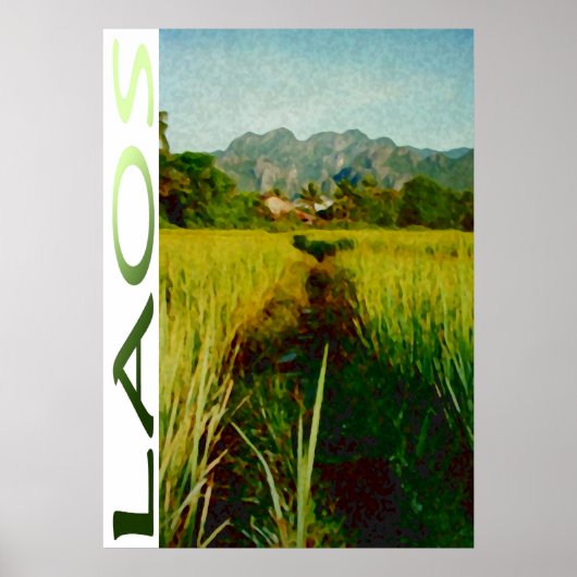 Laos Poster (Voorkant)