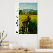 Laos Poster (Keuken)