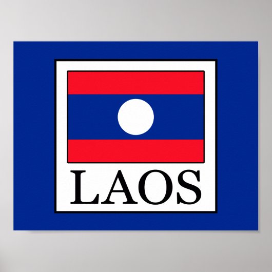 Laos Poster (Voorkant)