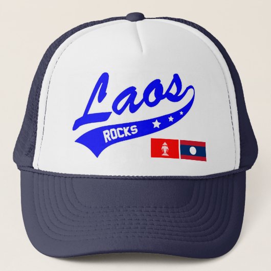 LAOS Rocks2 Trucker Pet (Voorkant)