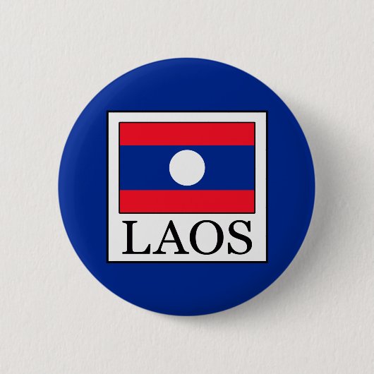 Laos Ronde Button 5,7 Cm (Voorkant)