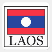 Laos sticker (Voorkant)