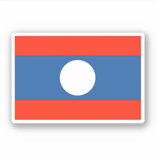 Laos Sticker (Voorkant)