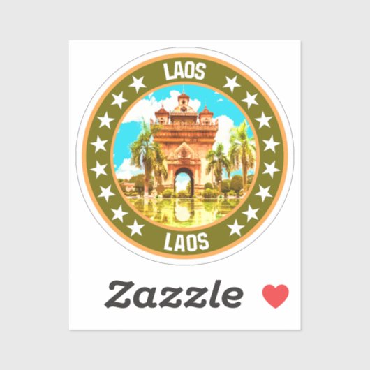 Laos Sticker (Vel)