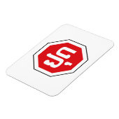 Laos STOP-bord ⚠ YOOT in het Laotiaans Magneet (Linkerzijde)