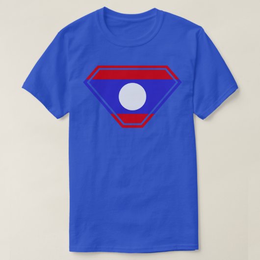 Laos SuperEmpowered Shield T-shirt (Design voorkant)