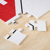 Laos Traffic STOP-teken ⚠ YOOT in Laotiaanse taal Legpuzzel (Zijkant)