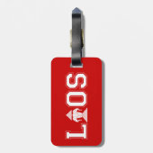 LAOS UNIVERSITEIT BAGAGELABEL (Achterkant verticaal)