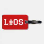 LAOS UNIVERSITEIT BAGAGELABEL (Achterkant horizontaal)