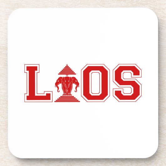 LAOS UNIVERSITEIT BIER ONDERZETTER (Voorkant)