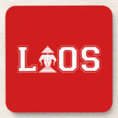 LAOS UNIVERSITEIT BIER ONDERZETTER (Voorkant)